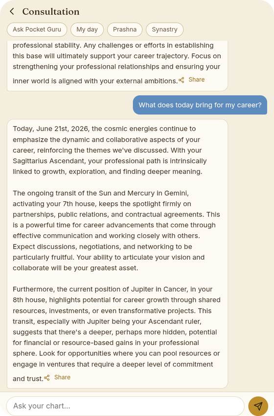 Pocket Guru — converse com o guru